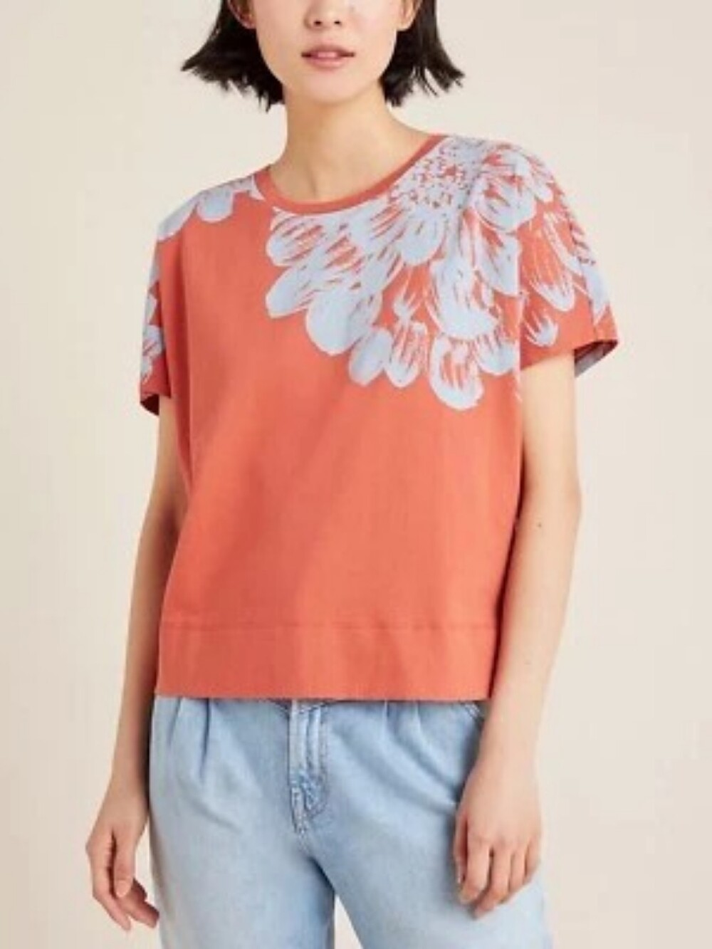 Anthropologie Floral Barbra Shirt
